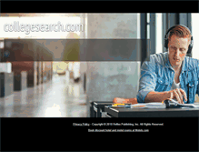 Tablet Screenshot of collegesearch.com